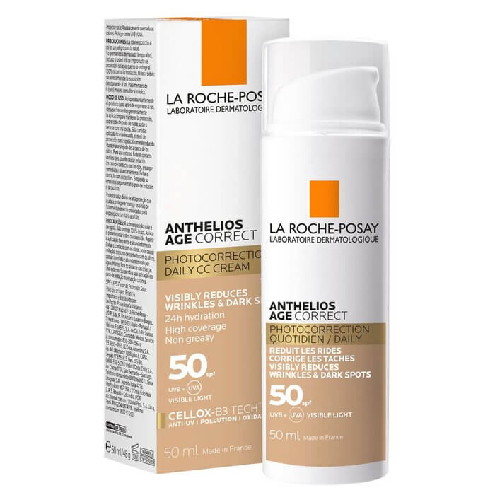 Anthelios Age Correct con color FPS50 50ml