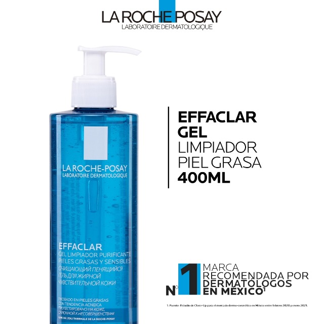 Effaclar Gel Espumoso Purificante Limpiador 400ml