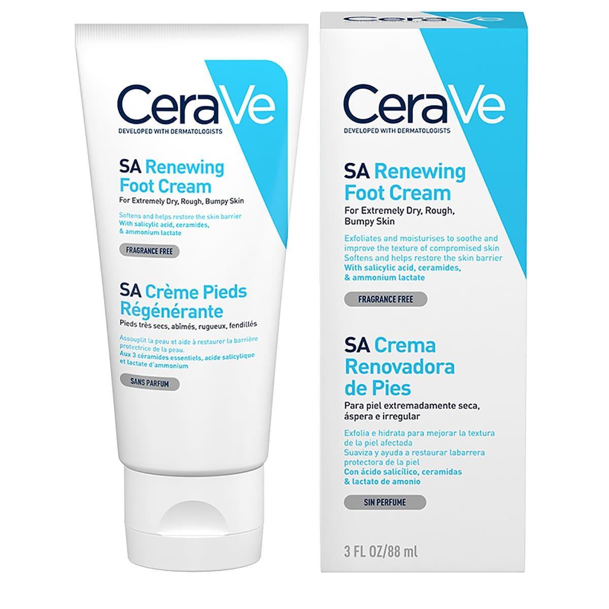 CeraVe SA Crema Renovadora de Pies 88ml